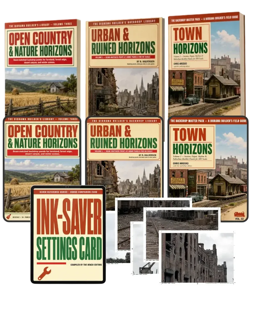 Diorama Backdrop Master Pack — full bundle